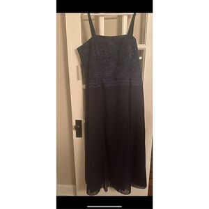 Size 24W Navy Blue wedding dress BNWT